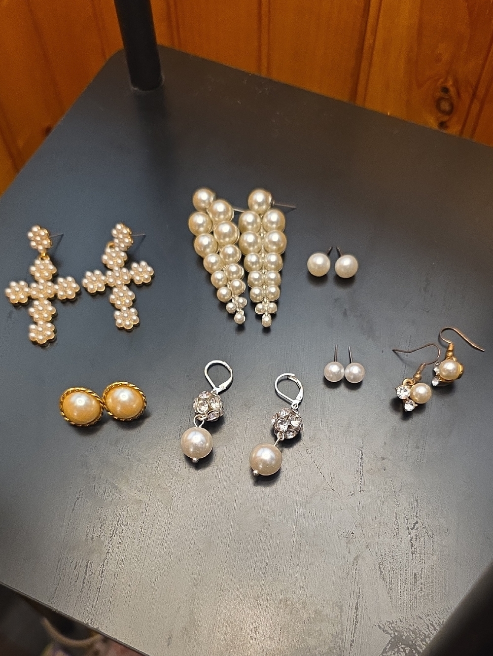 Classic Pearl Drop Earrings - Ivory Pearl